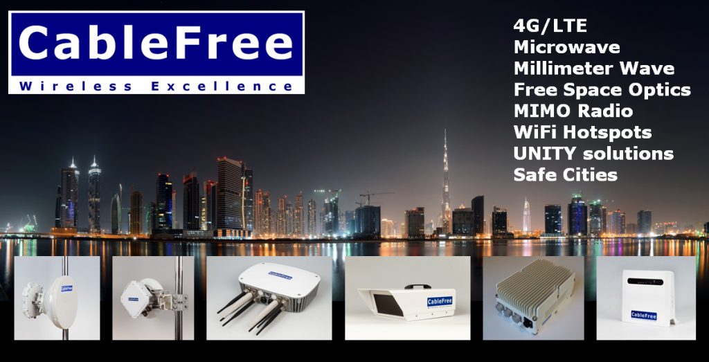 CableFree at GITEX Dubai and NATRANS Abu Dhabi