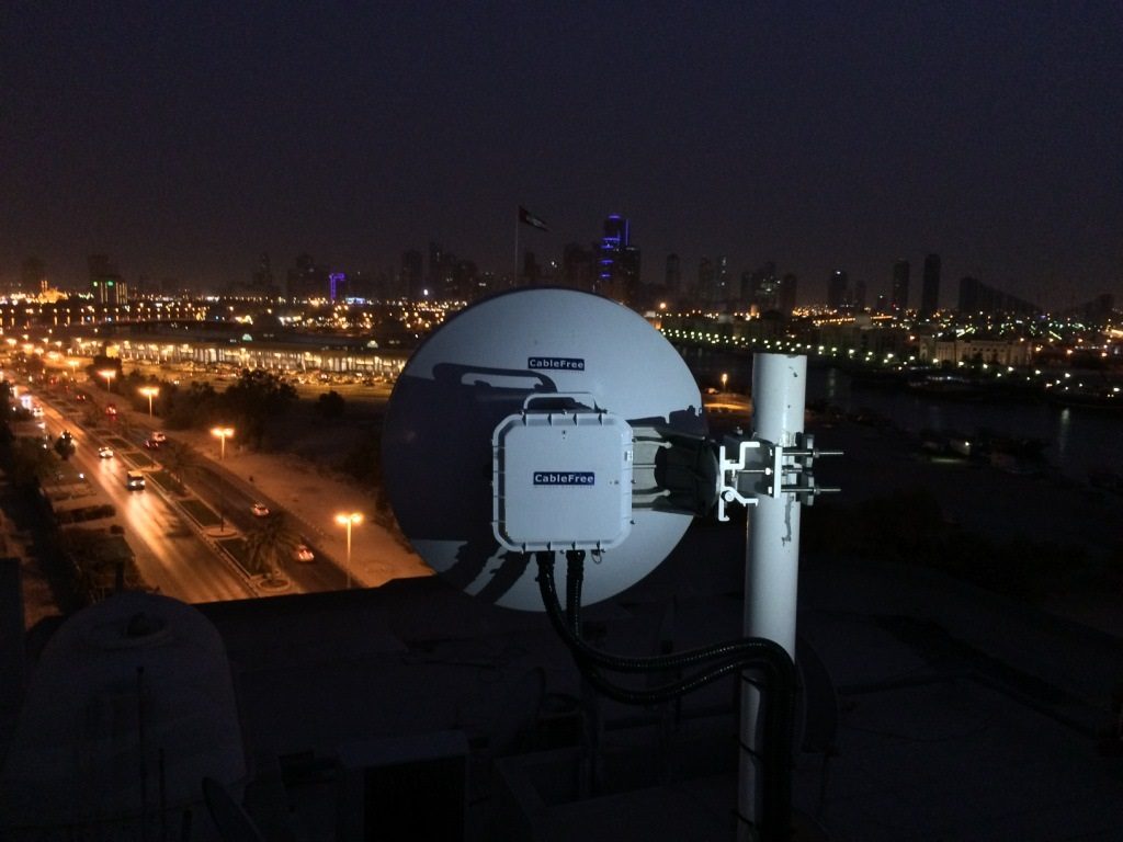 CableFree MMW Link in UAE