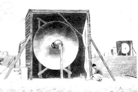 Microwave Link over English Channel, 1931