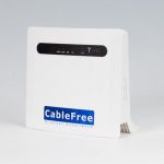 CableFree LTE CPE Indoor Desktop Router with WiFi and VOIP