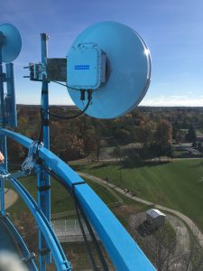 CableFree Small Cell Backhaul using CPRI over MMW