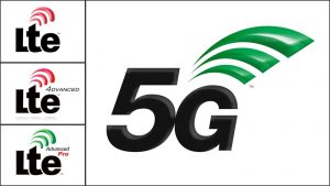 3GPP LTE 4G and 5G Logos