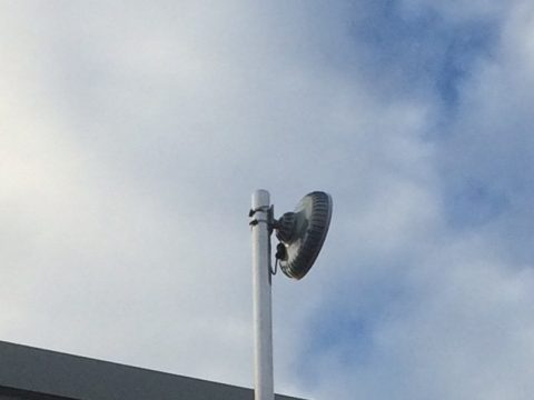 CableFree Pearl Broadband Radio Installation in the UK. Wireless Leased Line Alternative