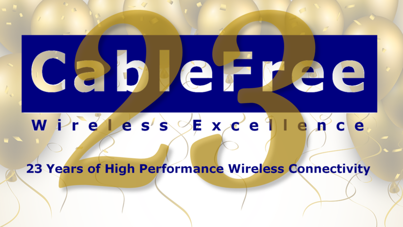 CableFree 23 Year Birthday