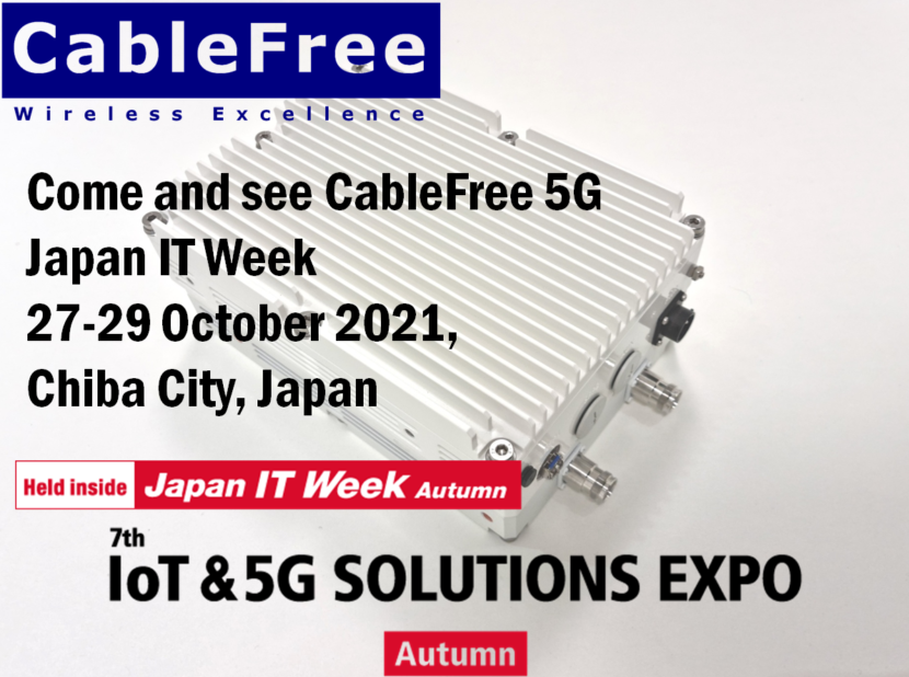 CableFree at Japan IT Week