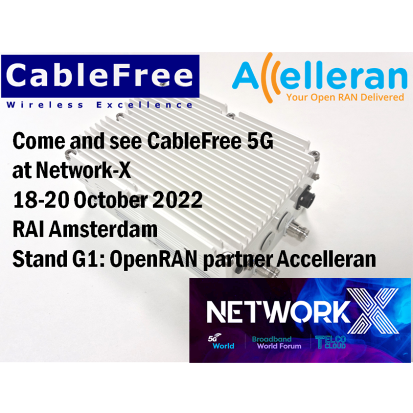 CableFree Network-X 2022 RAI Amsterdam