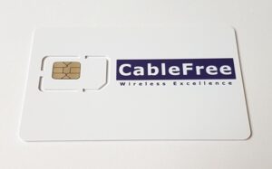 CableFree SIM card for Private 4G or 5G networks