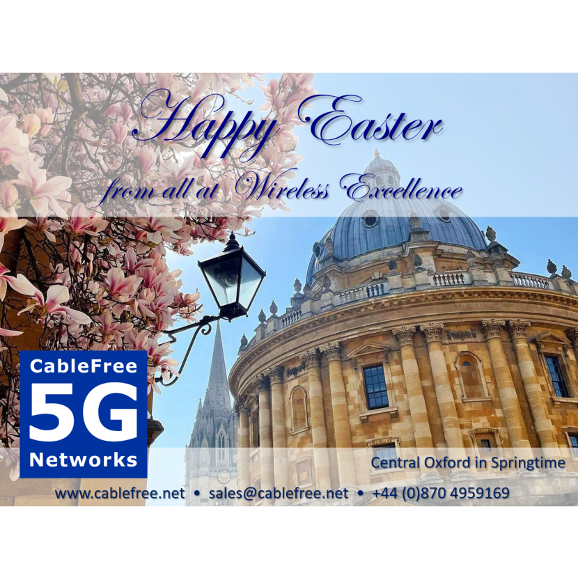 Happy Easter from CableFree 5G