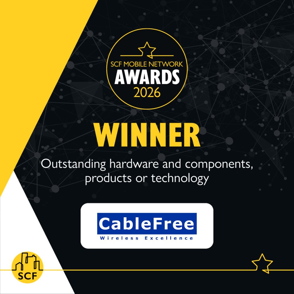 SCF Awards 2026 CableFree Winner:  5G Small Cell